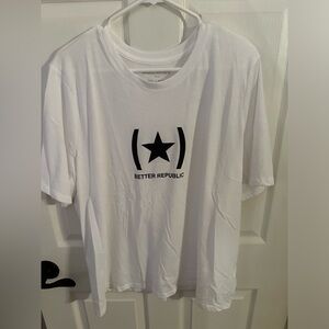 White banana republic graphic tee